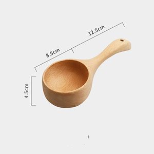 Creative Large Thick Wooden <b>Spoon</b> for <b>Soup</b> Porridge 15ml Capacity Kitchen Pulse Measuring <b>Spoon</b> Available 3 Styles for Parties - Product Image 2