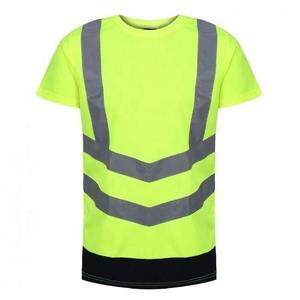 Safety <b>T</b>-<b>Shirts</b> Breathable <b>Black</b> Reflective OEM High Visibility Custom Logo Security Wholesale Prices Safety <b>T</b>-<b>Shirts</b> - Product Image 6