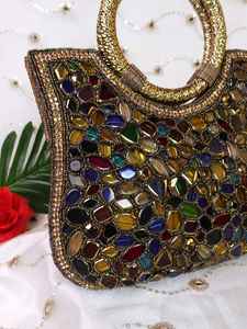 Bolso con cuentas vLemon, bolso con cuentas de limón, bolso de mano con cuentas de limón, bolso de vacaciones de verano de limón amarillo, bolso de mano con cuentas blancas únicas de limón - Product Image 6