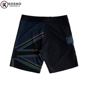 Último diseño de moda 100% pantalones cortos de tabla de algodón para hombres Casual elástico gimnasio correr Fitness estilo patrón decorado tamaño 6XL - Product Image 2