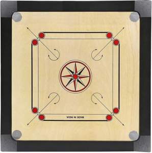 Top Quality Solid Wooden Recycled Mdf Carrom Board With Digital Print for Players Available at Reasonable Price in India - Product Image 5