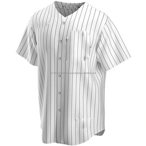 Custom Made Baseball Jersey Wholesale Blank Baseball Jersey Sublimation Printed Team Baseball Jerseys - Product Image 3