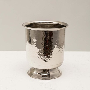 ถังน้ำแข็งเก็บความร้อนผนังสองชั้นสแตนเลสภาชนะทรงกลมถังแช่ไวน์โลหะถังแช่ขวดเบียร์ถังน้ำแข็ง - Product Image 5