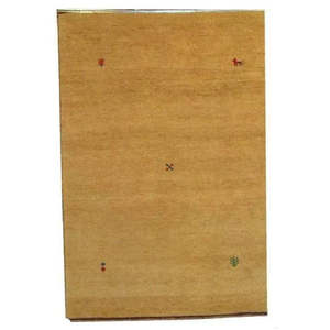 หนึ่งในพรมอินเดียที่ผูกปมด้วยมือขนาด6'7x4'7 - Product Image 1