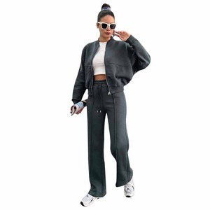 Service OEM Vente en gros de vêtements grande taille pour femmes de bonne qualité Survêtement surdimensionné pour femmes Survêtements vintage à vendre - Product Image 4