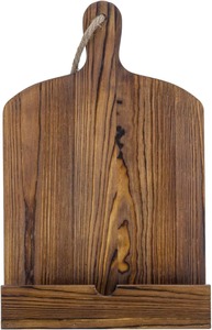 Support de livre de cuisine en bois réglable fabriqué à la main-Porte-recettes et support de tablette pour la cuisine mains libres - Product Image 4