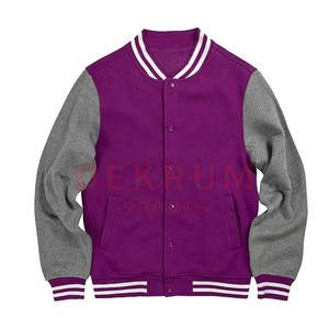 Veste de style universitaire à col montant 2026, style unique personnalisé, haute qualité et prix bas pour unisexe - Product Image 3