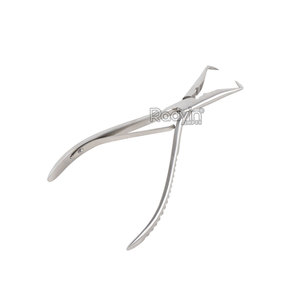 Kit professionnel d'outils pour extensions de cheveux en acier inoxydable avec étui : pinces, ciseaux, aiguilles, crochets et outils à boucles - Product Image 6