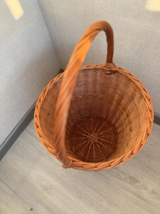 Cesta de Mimbre Rústica Artex Green Earth, Cesta de Granero Natural Hecha a Mano, Cestas de Almacenamiento Ecológicas de Ratán Natural, Modernas - Product Image 5
