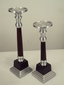 Portavelas de pilar de aluminio para artículo decorativo de mesa - Product Image 6