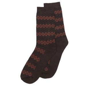 Men's <b>Socks</b> - Brown - Product Image 1