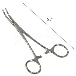 Pinzas Kelly de precisión, pinzas de bloqueo hemostáticas curvas de acero inoxidable, abrazadera, instrumento Médico Quirúrgico - Product Image 6