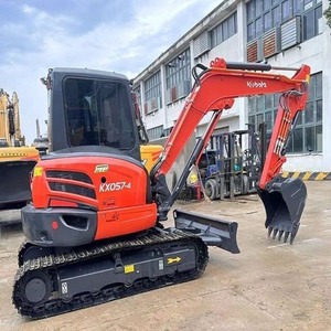 Modèle de mini-pelle d'occasion Kubota U55 _ 4 2020 fabriquée au Japon, mini pelleteuse de 5,5 tonnes PC55 U55-4 ZX55 305.5e2 en stock - Product Image 2