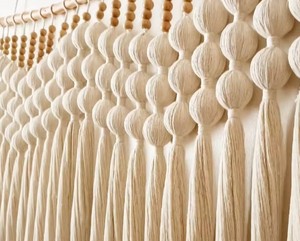 Tapiz Decorativo Boho Colorido con Diseño Esférico de Macramé para Colgar en la Pared, Decoración del Hogar, Decoración de Pared para Sala de Estar - Product Image 2