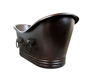 Direct Factory Sale Handmade Designer Copper Bathtub with Gold Color Double Wall Portability for Bathroom Cost Effective - Product Image 2