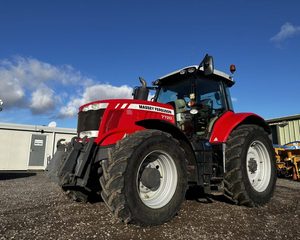 Tractor de Ruedas Massey Ferguson 7770 Usado, 100HP, Tractor Agrícola con Cabina Cerrada, Equipo Agrícola - Product Image 4