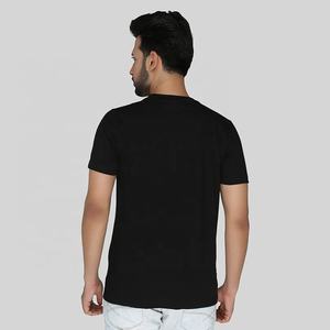Fabricante de Camisetas de Algodón de Manga Corta para Hombre, Corte Regular Básico, Logotipo Personalizado OEM de Alto Volumen al por Mayor, Precio Competitivo - Product Image 2