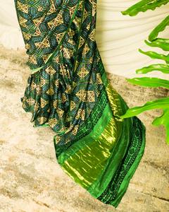 เสื้อซิลค์พิมพ์ลายดิจิตัลทำจากผ้าไหม dupion จากอิตาลีเสื้อเบลาส์พิมพ์ลายทะแยงชายและหญิงสไตล์ดั้งเดิม - Product Image 2