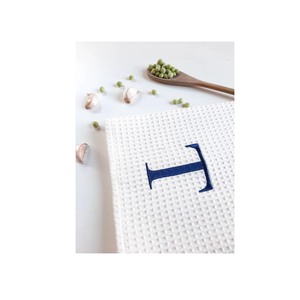 Serviette brodée en lin écologique 100% coton durable de haute qualité réutilisable mariage et restaurant utilisation moderne élégant - Product Image 3