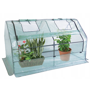 TUN0402 Modern Mini Greenhouse for Balcony Garden 180X92X90 Seed Bed Tomato Easy Assembly Steel Iron Wood <b>Frame</b> Pressure Nature - Product Image 2