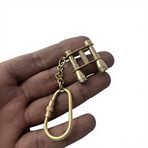 Llavero de Latón con Forma de Timón de Barco, Estilo Vintage, para Llaves de Bicicleta/Auto y Decoración del Hogar, Gran Venta - Product Image 1