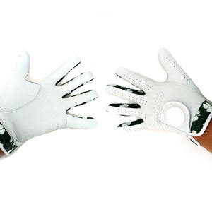 Diseño de logotipo personalizado Guantes de golf de cuero Cabretta de mano izquierda y derecha de alta calidad Guantes de golf de piel de oveja personalizados Unisex - Product Image 5