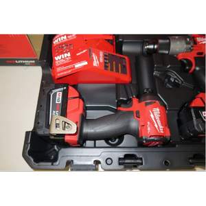 Kit de Atornillador de Impacto Eléctrico con Martillo Perforador Rotatorio, Martillo Demoledor, Taladros para Concreto, Fuente de Alimentación por Batería para Uso Industrial - Product Image 2