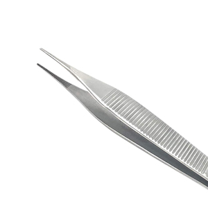 A-Grade Adson Brown Forceps Micro Adson Tissue Pliezer TC Tweezer QNQ Industries-Instrumentos quirúrgicos de acero inoxidable de la mejor calidad - Product Image 4