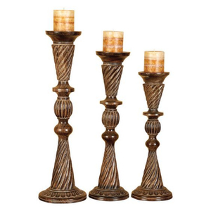 Portavelas de madera hecho a mano, diseño elegante, decoración del hogar, candelabro de madera para el candelero más vendido a un precio razonable - Product Image 2