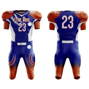 Maillot de football américain sur mesure de haute qualité, haut court d'équipe personnalisé par sublimation - Product Image 1