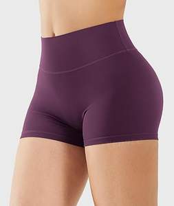 High-Waisted Women's Biker Shorts with <b>Tummy</b> <b>Control</b> Spandex Gym Workout Yoga Shorts Breathable Hot Pattern Athletic Shorts - Product Image 5