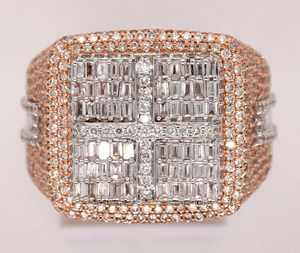 High Quality Collection 925 Sterling <b>Silver</b> Vvs Moissanite Diamond Hip Hop <b>Ring</b> Manufacturer <b>Men</b> Custom Jewelry Iced Out <b>Ring</b> - Product Image 1