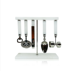 Ensemble d'outils de barre en acier inoxydable de vente chaude avec poignées et cintre ornés à la main - Product Image 6