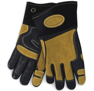 Guantes de Seguridad de Cuero de Alta Calidad para Control de Animales, Protección y Manipulación, Par de Guantes de Cuero Vacuno para Soldadura y Trabajo - Product Image 6