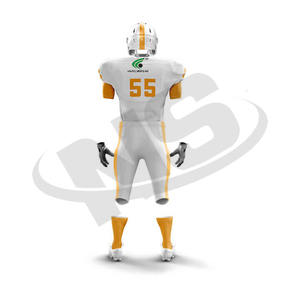 Camiseta de fútbol americano hecha a medida OEM, ropa deportiva cómoda de tela elástica de alta calidad sublimada a precio barato - Product Image 5