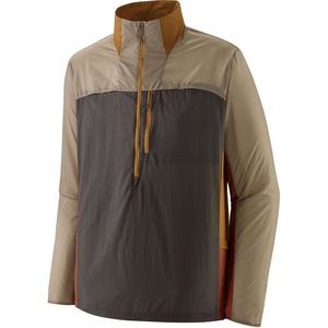 Vestes coupe-vent d'extérieur ultra légères pour hommes personnalisées OEM Vestes de randonnée imperméables à manches longues Veste coupe-vent à demi fermeture éclair - Product Image 3
