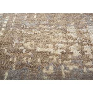 Tapis en laine noué à la main Uvenuti AKWL-13025 gris et noir, motif abstrait rectangulaire, technique de tissage plat, idéal pour la chambre d'un adolescent - Product Image 3