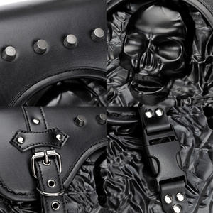 Sacs de moto en cuir personnalisés, imperméables, 20-36L, fermeture à scratch, bagages de moto écologiques pour toutes les motos, OEM - Product Image 5