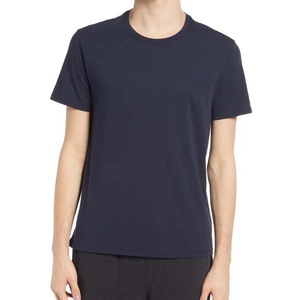 เสื้อยืดลายลูกเรือสีกรมท่าซี่โครงผสม NE - Product Image 4