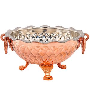 Multi <b>Utility</b> Copper Serving Bowl Perfect For Storing Serving And Displaying A Variety Of Foods At Home - Product Image 4