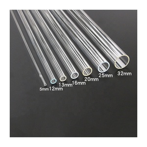 特注プラスチックプロファイル 直径 高透明度 クリア 透明 PMMA 丸パイプ プラスチック アクリル シリンダーチューブ - Product Image 2