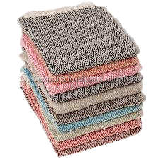 ผ้าฝ้าย100% แบบสั่งทำกันลื่นใช้ในบ้านสไตล์เรียบง่ายทำจากในอินเดีย - Product Image 3