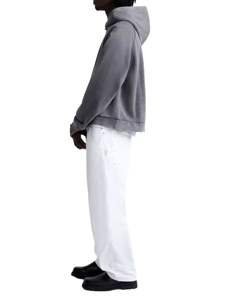 Vente en gros Offre Spéciale nouveauté hiver coton polaire pull à capuche unique Streetwear poids lourd goutte épaule respirant hommes - Product Image 6