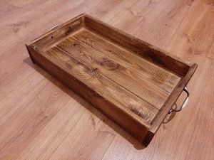 BANDEJA IMPRESA DE MADERA SHAKARPUR MEJOR CALIDAD TALLADA Forma cuadrada disponible y artesanía de la India mejor muestra Venta caliente - Product Image 3