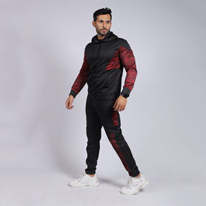 ชุดวอร์มแฟชั่นผู้ชายแบบมีฮู้ด ดีไซน์ล่าสุด ผ้าฝ้าย 100% สำหรับฤดูหนาว ดีไซน์ 2 in 1 ผลิตจากโรงงาน ราคาถูก คุณภาพสูง ชุดออกกำลังกาย - Product Image 2