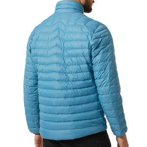 Chaqueta acolchada impermeable ligera para hombre, cuello levantado, embalaje personalizado, estilo callejero, patrón de letras, último estilo de invierno - Product Image 6