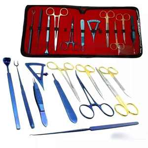 Kit de instrumentos de blefaroplastia 11 piezas CE certificado acero inoxidable grado quirúrgico párpado juego de cirugía plástica | Oftálmica - Product Image 6