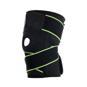 MESS SPORTS Genouillère respirante et fine, protection complète pour la course à pied, l'haltérophilie, la musculation - Néoprène et polyester - Product Image 2