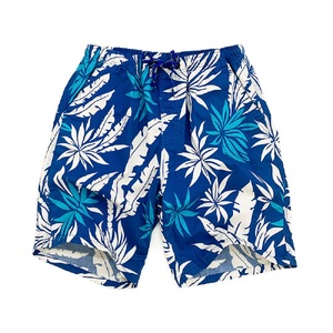 2024 personnalisé OEM Sublimation haute qualité hommes taille élastique maillots de bain Shorts haute rue solide motif Anti-rides nager - Product Image 1