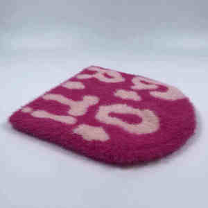 Bonnet en tricot 100% laine mohair du fabricant en gros pour hommes bonnet d'hiver respirant - Product Image 4